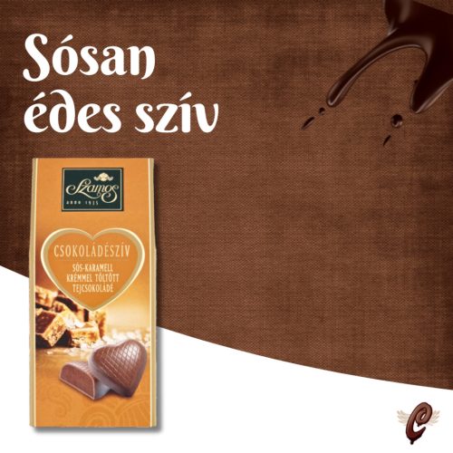 Szamos Csokoládészív sós-karamell