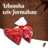 Csokoládészív gyümölcsökkel 30g ét