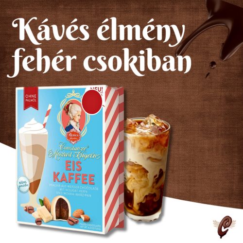 Reber Constanze Mozart golyók – Jegeskávés, fehércsokis