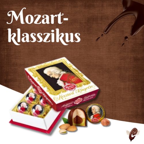 Reber Mozart golyók – Pralinéválogatás ajándékcsomagolásban