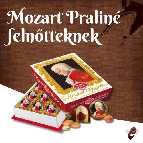 Reber Mozart golyók – Pralinéválogatás alkohollal, ajándékcsomagolásban