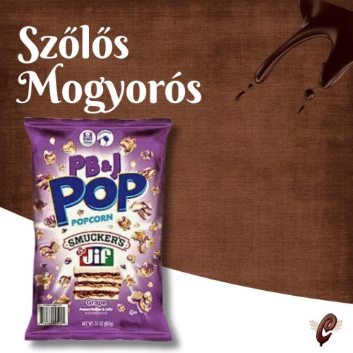 PB&J mogyoróvajas-szőlős popcorn 149g