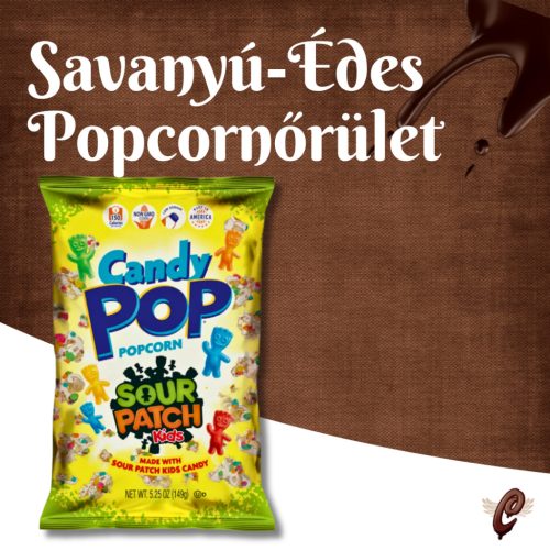 Candy Pop Sour Patch Kids Popcorn – Savanyú-édes 149g